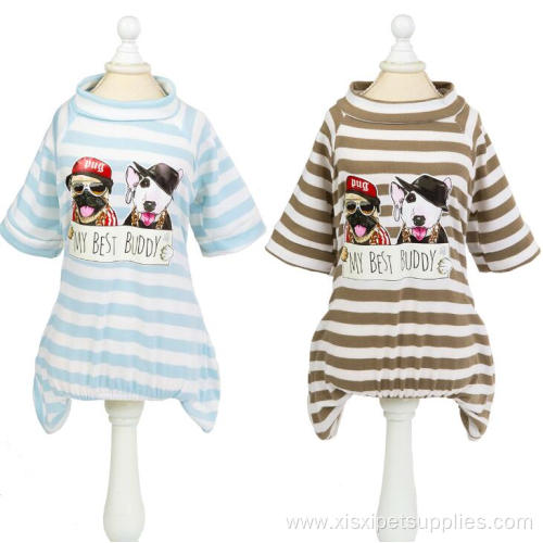 Eco-friendly summer multicolor legged dog clothes